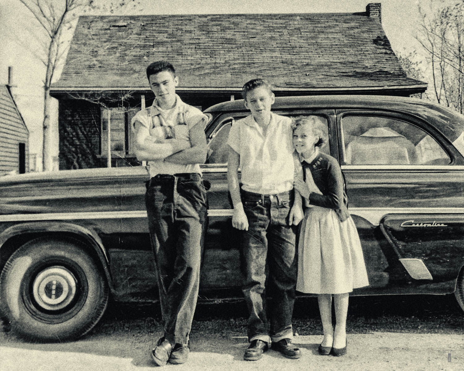 Norm, Jim, & Patti Tuccy early 1957